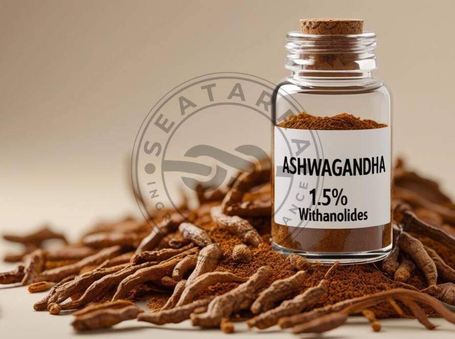 Ashwagandha 1.5% withanolides extract in powder form