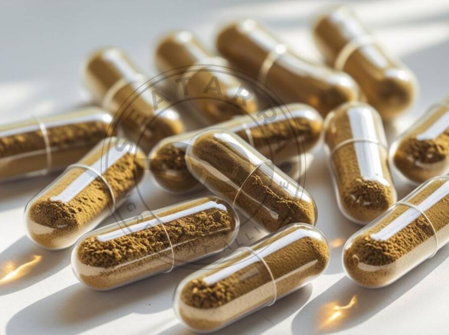 Ashwagandha 2.5% withanolides extract in capsules